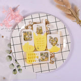 Little Bear Phone Quicksand Silicone Epoxy Mold Keychain Pendant