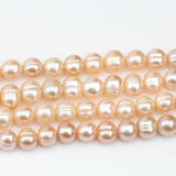 7-8mm Potato Round Freshwater Pearl Loose Beads, 15inches Strand