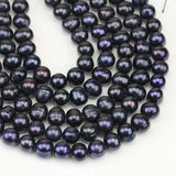 9-10mm Freshwater Pearl Loose Beads, 15in Full Strand