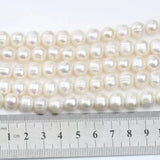 9-10mm Brown Freshwater Pearl Loose Beads, 15inches Strand