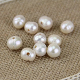 DIY Loose Pearl Jewelry, 2mm Large Hole Freshwater Pearl Loose Beads