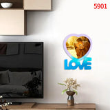 Heart Resin Photo Frame Silicone Mold DIY Jewelry Tools