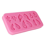 Heart Shape Resin Keychain Silicone Mold