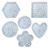 Plum Diamond Coaster Silicone Mold for Epoxy Resin Pouring