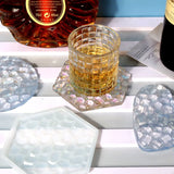 Plum Diamond Coaster Silicone Mold for Epoxy Resin Pouring
