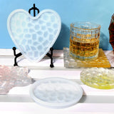 Plum Diamond Coaster Silicone Mold for Epoxy Resin Pouring