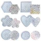 Plum Diamond Coaster Silicone Mold for Epoxy Resin Pouring