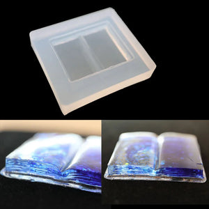 Magic Book Silicone Resin Mold for Jewelry Pendant Keychains