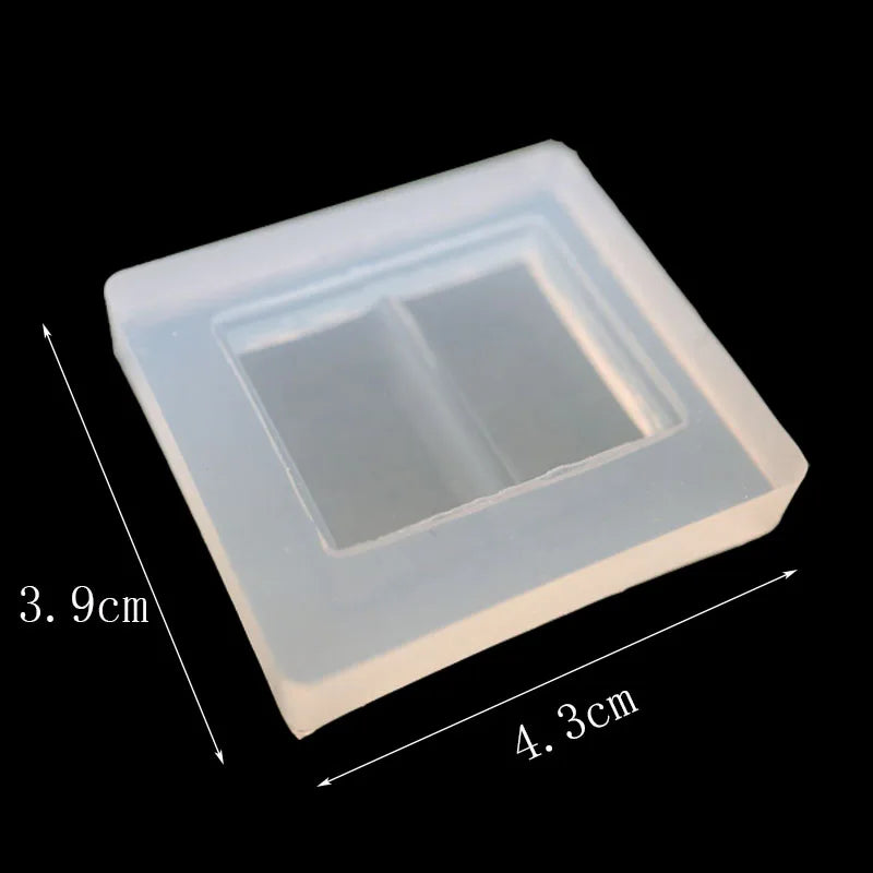 Magic Book Silicone Resin Mold for Jewelry Pendant Keychains