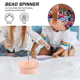 Wooden Bead Spinner Holder DIY Gem Workshop Crafting Project