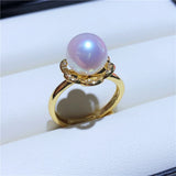 Adjustable Flower Ring Base for DIY Jewelry Making