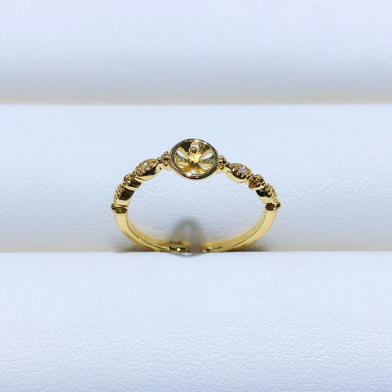 Adjustable Ring Base for DIY Jewelry Making
