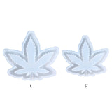 Maple Leaf Ashtray Silicone Mold UV Epoxy Resin Casting Box Mould