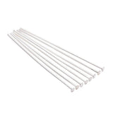 Metal Flat Head Pins 15-70mm Bronze Silver Copper Gunmetal Tone Jewelry Supplies