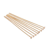 Metal Flat Head Pins 15-70mm Bronze Silver Copper Gunmetal Tone Jewelry Supplies