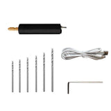 Mini Electric Drill for Crafts Resin Jewelry Wood USB Drill Engraving Pen