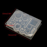 1:12 Mini Hamburger Food Play Resin Mold | Small Simulation Food Silicone Mold