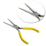 Mini Needle Nose Jewelry Pliers Carbon Steel Tool