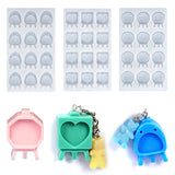 Mini Photo Frame Silicone Shaker Mold for Phone Case Decor