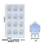 Mini Photo Frame Silicone Shaker Mold for Phone Case Decor