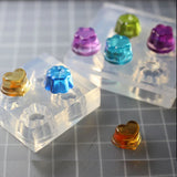 Mini Pudding Epoxy Resin Mold Food Play Pinching Mould UV Resin Molds