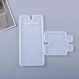 DIY Mirror Mobile Phone Stand Silicone Mold for Resin Crafts Making