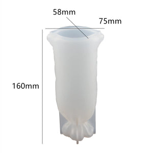 DIY Mirror Water Bag Desktop Decoration Silicone Mold Moneybag Lucky Bag