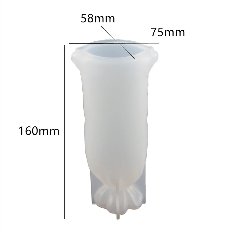 DIY Mirror Water Bag Desktop Decoration Silicone Mold Moneybag Lucky Bag
