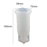 DIY Mirror Water Bag Desktop Decoration Silicone Mold Moneybag Lucky Bag