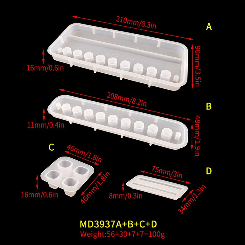 DIY Mobile Phone Holder Silicone Mold Multifunctional Pen Holder