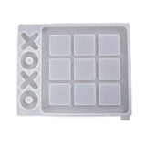 DIY Mold X O Shape Board Game Silicone Resin Mold Kit Modern Farmhouse Porch Dec