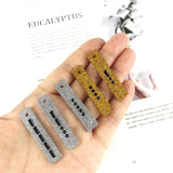 Morse Code Keychain Silicone Epoxy Mold DIY Ornament Pendant Jewelry Crafting