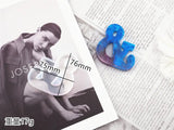 Letter Silicone Mold Mr Mrs Crystal Resin Decoration
