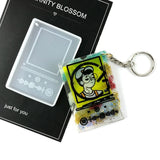 DIY Music Player Silicone Keychain Mold with Hole Pendant Resin Mould