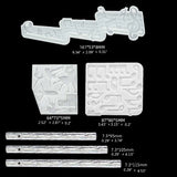 DIY Musical Instrument Wind Chimes Epoxy Molds Home Decor