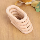 Natural Baby Molar Toys Beech Chain Link Bohemian Style Crafts