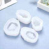 DIY Natural Druzy Gem Resin Mold Quartz Rock Cluster Pendant Mold Resin Jewelry
