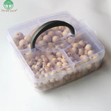 Natural Wood Spacer Beads Set for Jewelry Making
