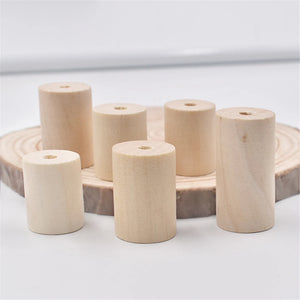 DIY Wood Beads Spacer for Jewelry Making 20 25 30mm