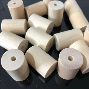 DIY Wood Beads Spacer for Jewelry Making 20 25 30mm