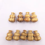 Natural Wood Beads Gourd Shape Spacer Beads 26mmX16mm 20Pcs