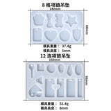 DIY Necklace Epoxy Resin Mold Jewelry Tools Handcraft Resin Moulds
