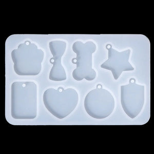 DIY Necklace Epoxy Resin Mold Jewelry Tools Handcraft Resin Moulds