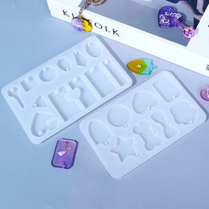 DIY Necklace Epoxy Resin Mold Jewelry Tools Handcraft Resin Moulds
