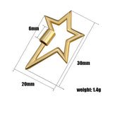 Copper Spiral Clasps for Jewelry Making