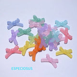 DIY Necklace Making Department - Bow Charms Pendants Big Acrylic Beads 34*19MM