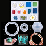 DIY Necklace Pendant Casting Silicone Mould Jewelry Making Tool