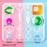 DIY Necklace Pendant Casting Silicone Mould Jewelry Making Tool