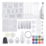 DIY Necklace Pendant Casting Silicone Mould Jewelry Making Tool