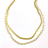 Women Initial Letter Pendant Layered Chain Neck Choker